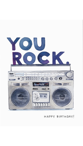 Boom Box Birthday Image