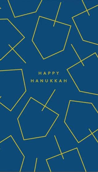 Navy Blue Hanukkah  Image