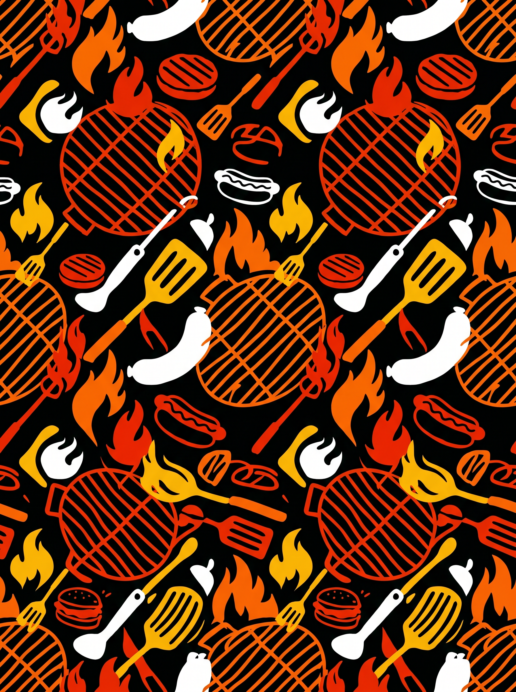 Grilling Birthday back cover